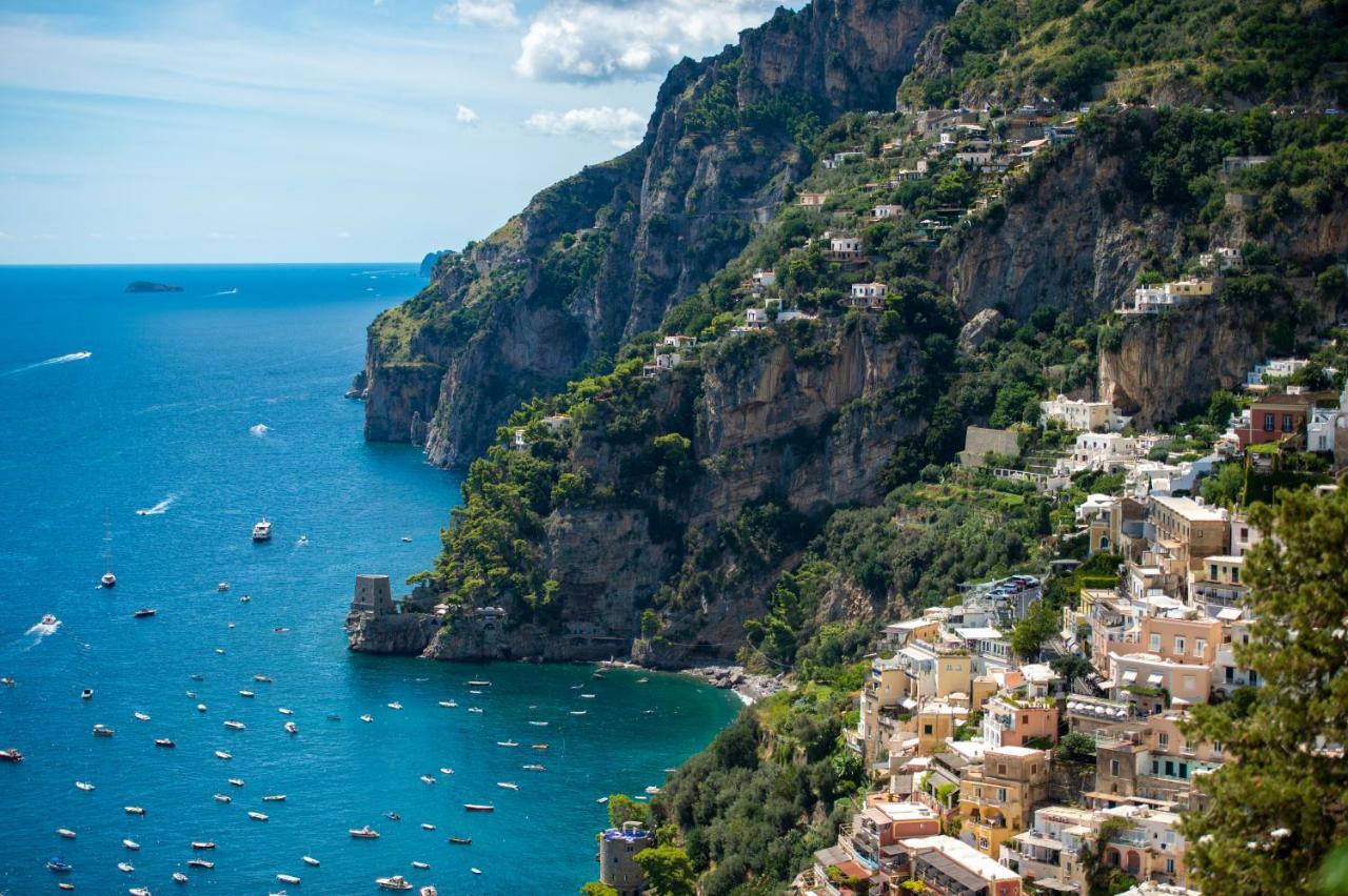 Апартаменты Aria Di Mare,Near Elevator, Few Steps, Parking, Garden Позитано Экстерьер фото